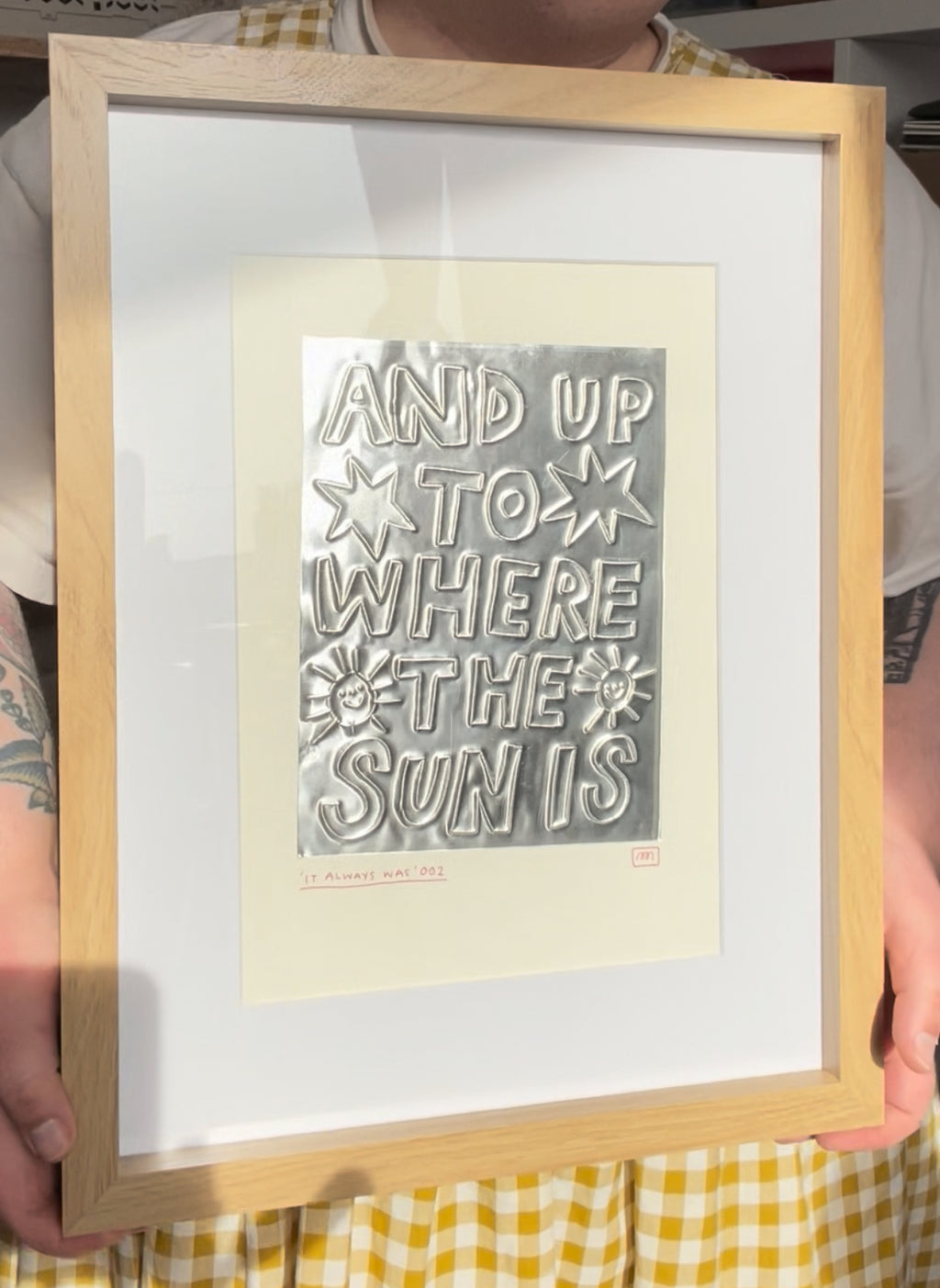 'It Always Was' - Set of 2 x A4 Embossings