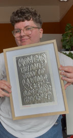 'Incomprehensible' by Big Thief - Hand Embossed Artwork