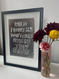Wildflowers by Dolly Parton - Hand Embossed Artwork