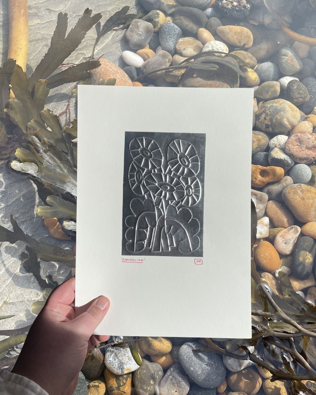 'Dandelion' A4 Embossing