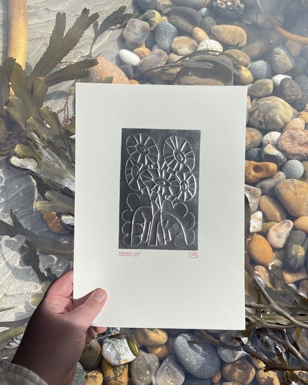 'Dandelion' A4 Embossing